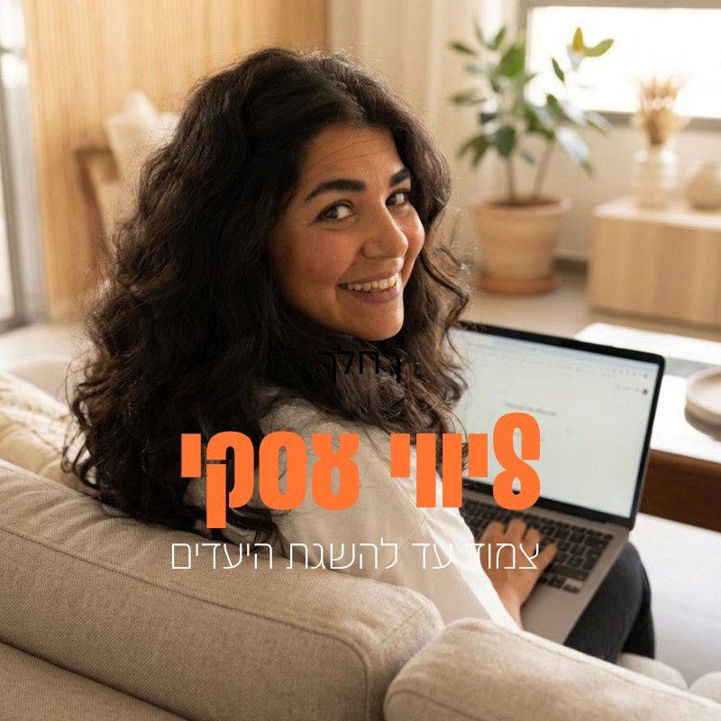 ליווי עסקי אסטרטגי עד להשגת היעדים