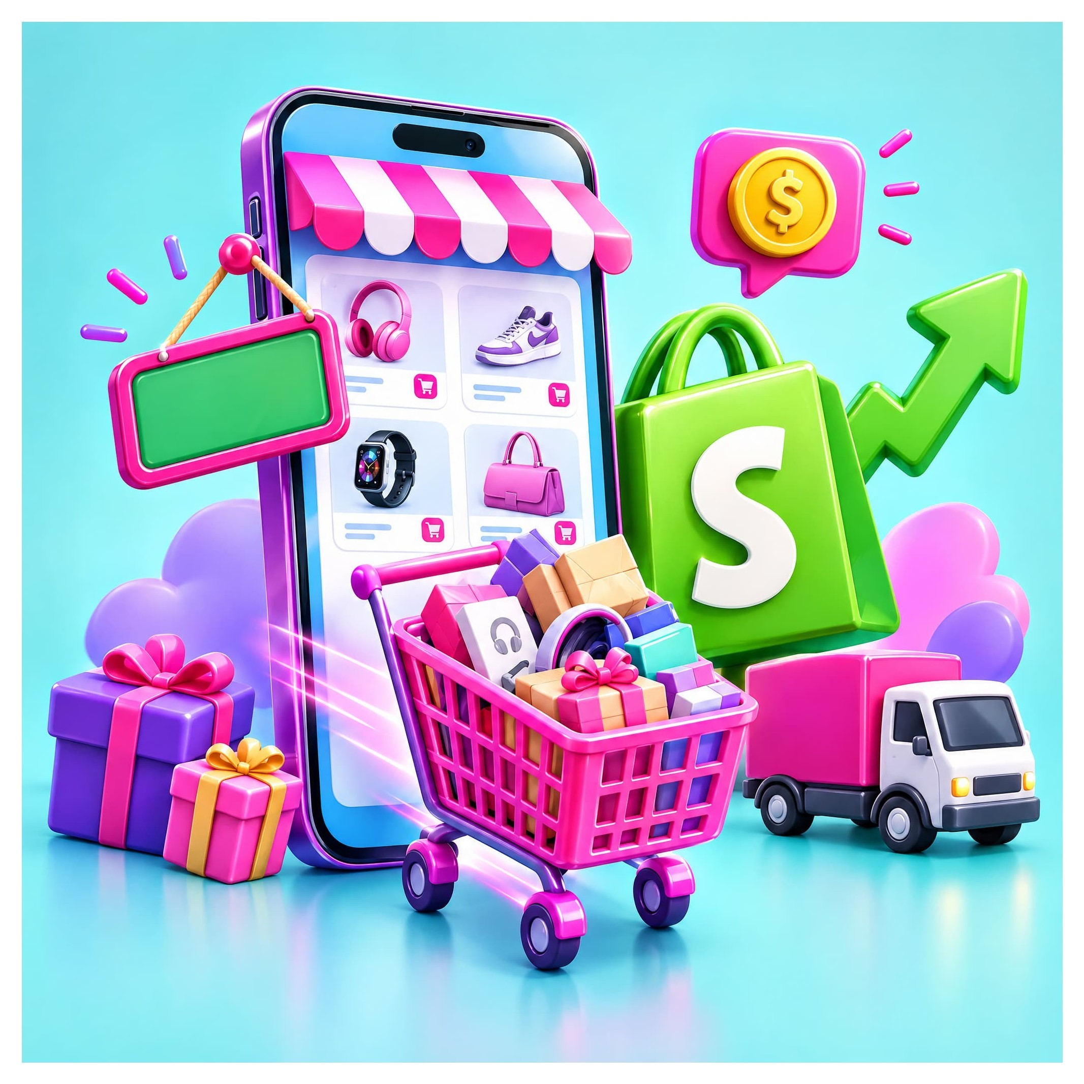 בניית חנות אינטרנטית בShopify