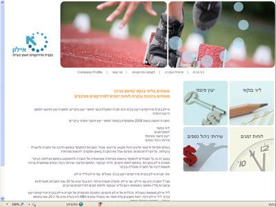 אתר לחברת יעוץ בינלאומית