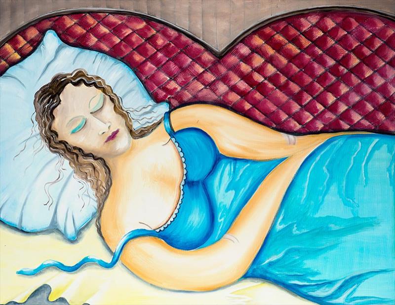 יחיאל וייס ציור שמן על בד Yechiel Weiss oil painting on canvas