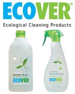 חומרי ניקוי אקולוגיים מבית ECOVER