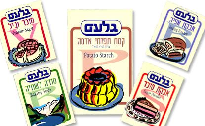 עיצוב ואיור אריזות לחברת גלעם