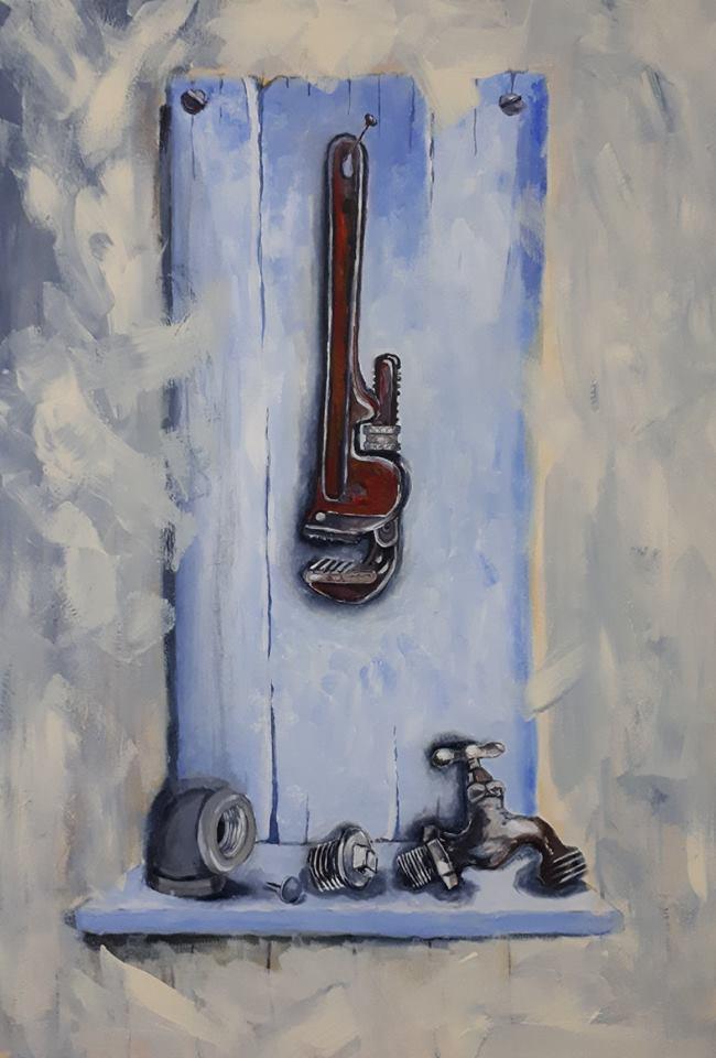 יחיאל וייס כלים במחסן Yehiel Weiss Tools in a warehouse
