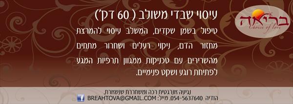 עיסוי שבדי משולב