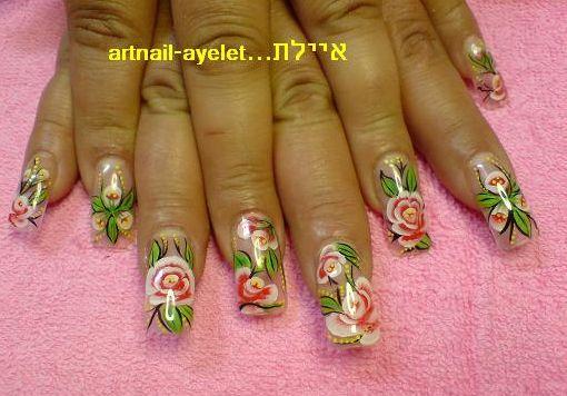 ציור אומנותי לציפורן