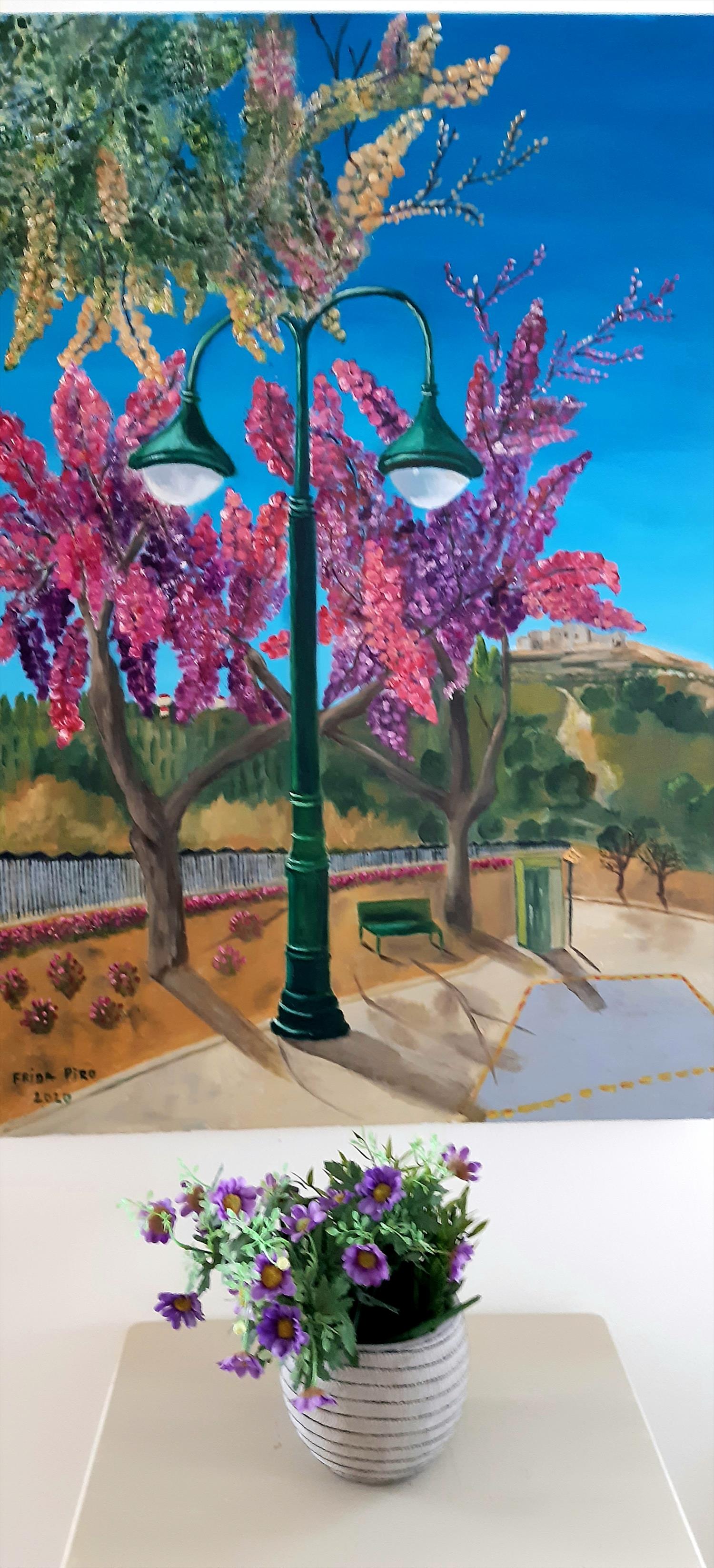 פרידה פירו Frida piro art אמנות ישראלית יוצרת אמנית ציירת ישראלית מודרנית עכשווית ריאליסטית פמיניסטי