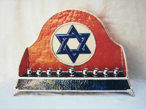 חנוכיה מגן דוד