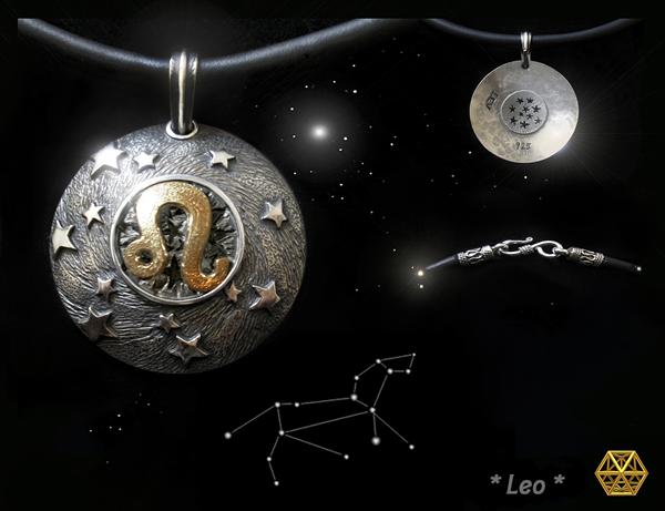 *Leo* zodiac pendant