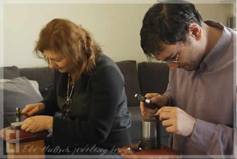 סדנה זוגית להכנת טבעות נישואים
