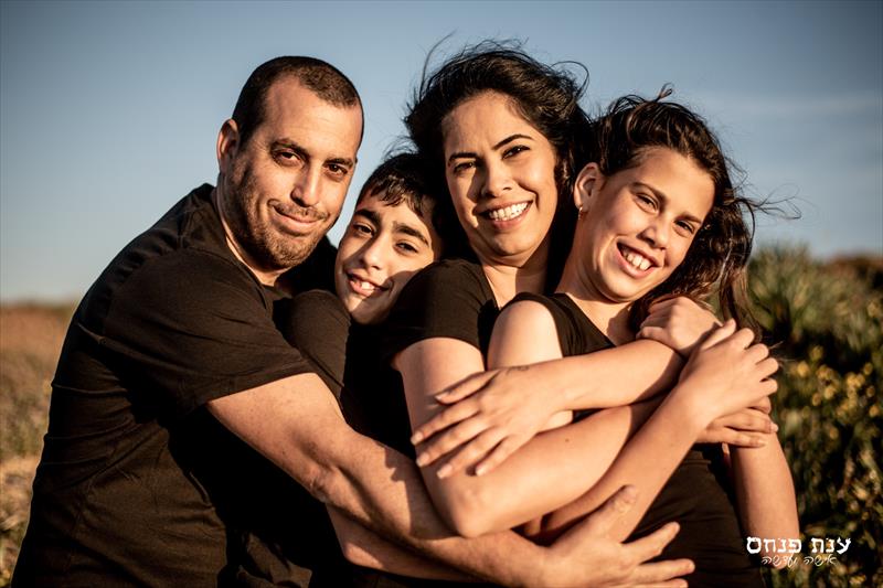 צילומי משפחה בטבע