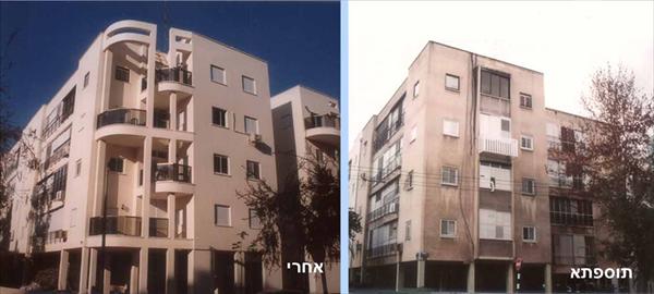 הרחבת בניין רח ירושלמי בבלי