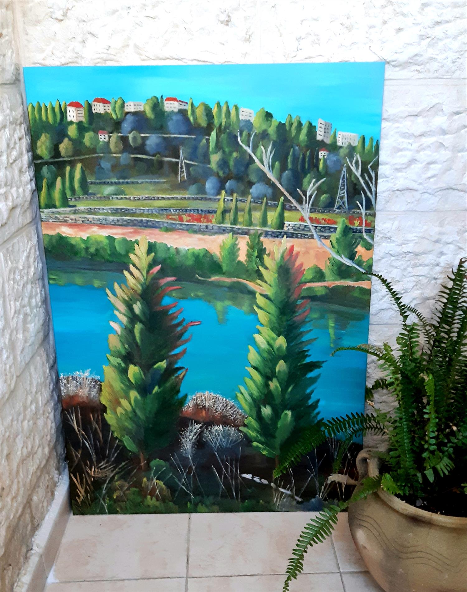 פרידה פירו Frida piro art אמנות ישראלית יוצרת אמנית אומנית ציירת מודרנית עכשווית ישראלית פמיניסטית ר