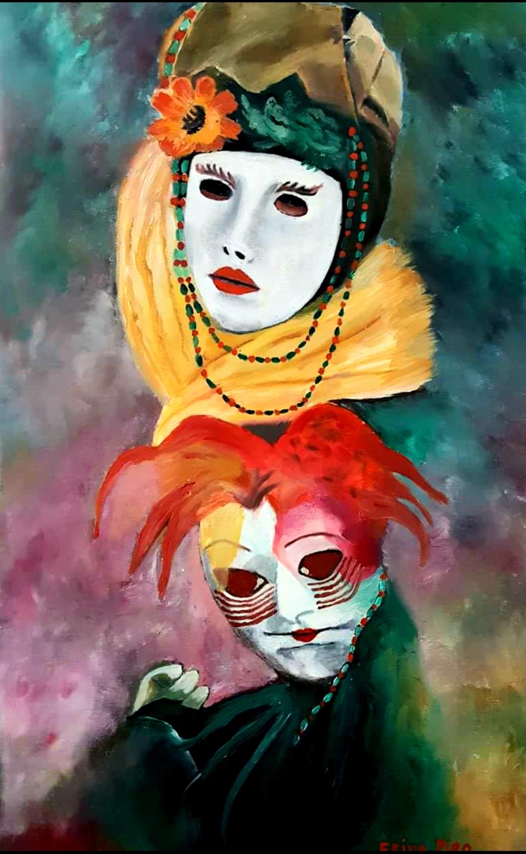 פרידה פירו Frida piro יוצרת ציירת אמנית אומנית פיגורטיבית פלסטית ויזואלית חזותית ישראלית ריאליסטית