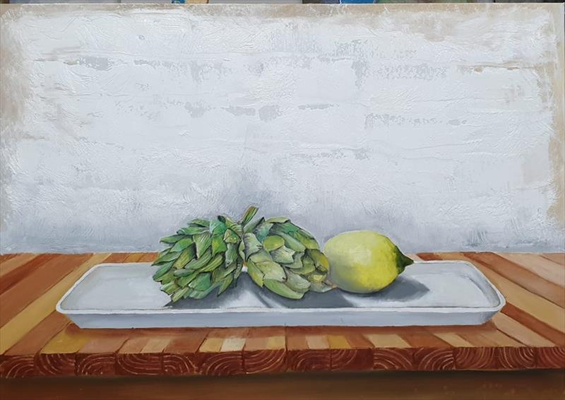 יחיאל וייס טבע דומם Yehiel Weiss Still Life