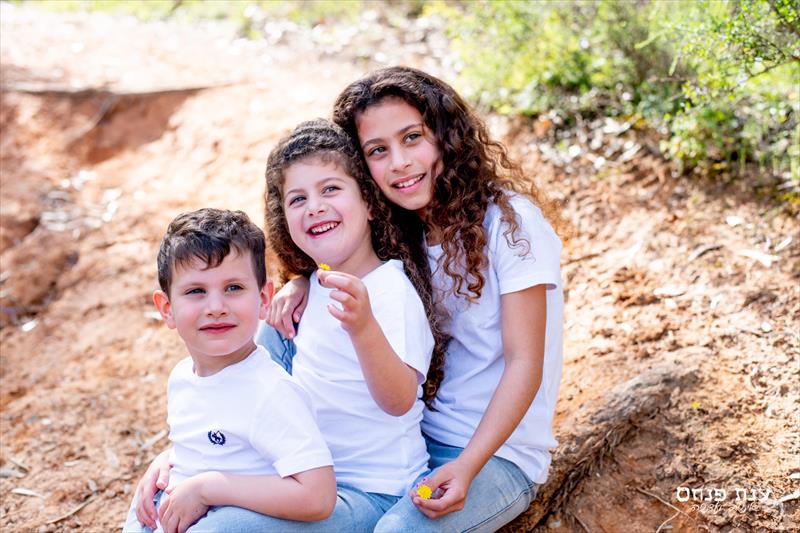 צילומי משפחה בטבע