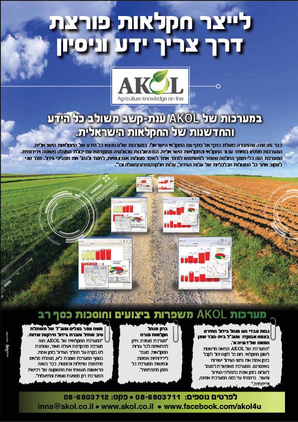מודעה ופוסטר אקול