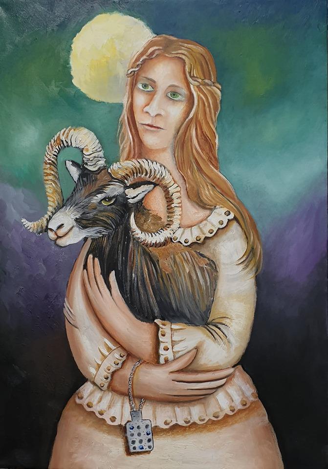 יחיאל וייס אישה ועז Yechiel Weiss is a woman and a goat