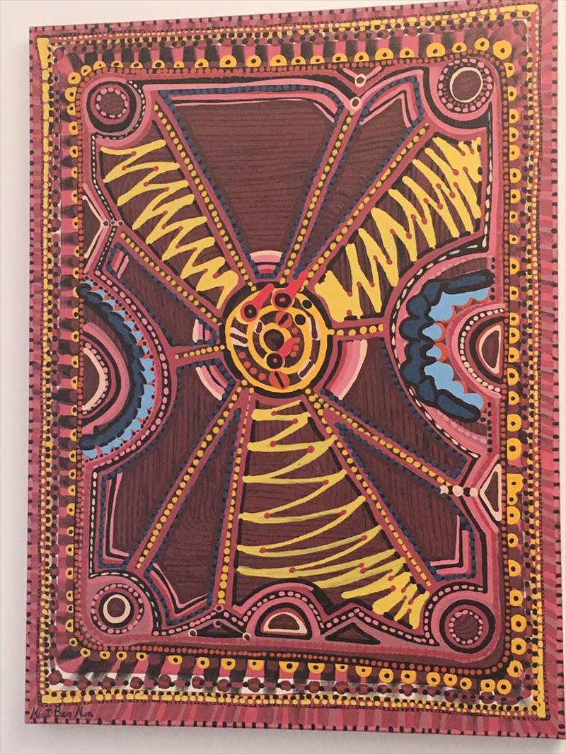 modern art isreal acrylic paintings mirit ben nun