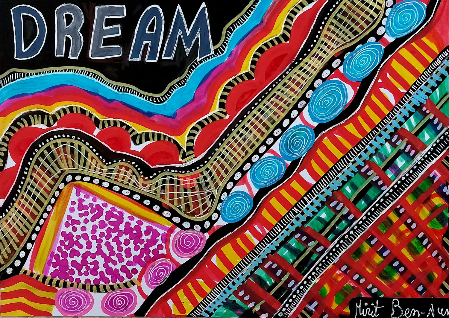 DREAM מירית בן נון ציירת אמנית ישראלית עכשווית חדשנית