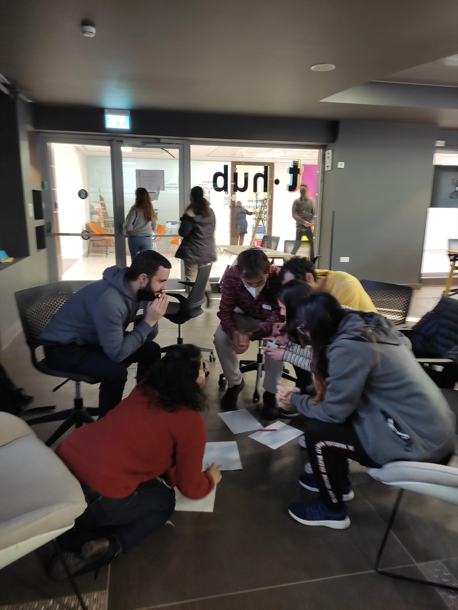 סדנה לסטודנטים ובוגרי הטכניון בנושא עבודת צוות
