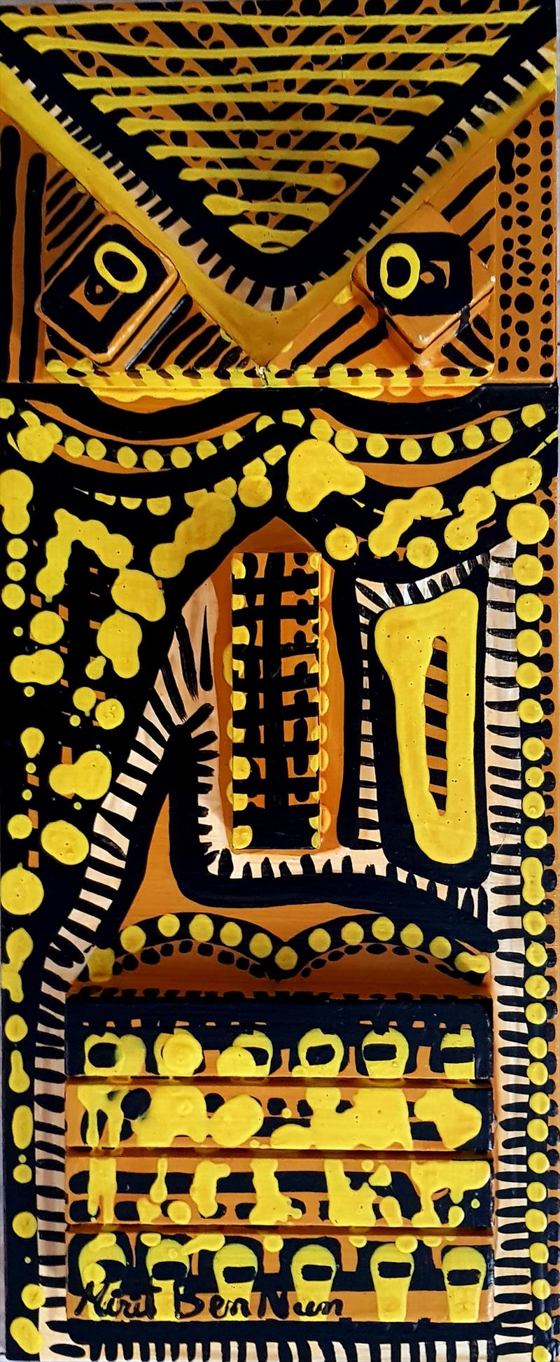 israeli contemporary painter mirit ben nun