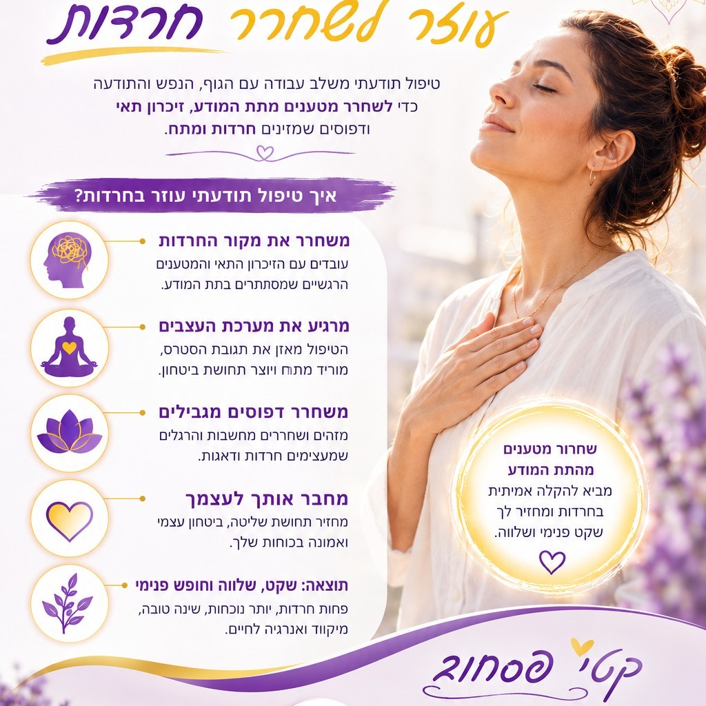 טיפול בחרדות